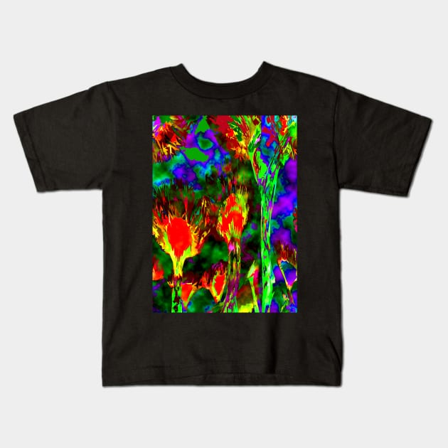 Thistle Kids T-Shirt by CarloVaro